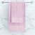 Комплект махровых полотенец "Красотка", розовый, Mia Cara 1