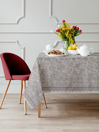 Скатерть рогожка "Ожерелье", Mia Cara