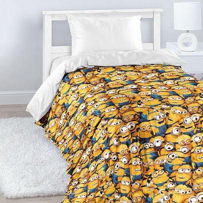 Покрывало стеганое "Миньоны", Миньоны, Непоседа Покрывало стеганое "Миньоны", Миньоны, Непоседа