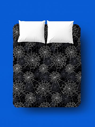 Простыня Spiderweb black, Crazy Getup