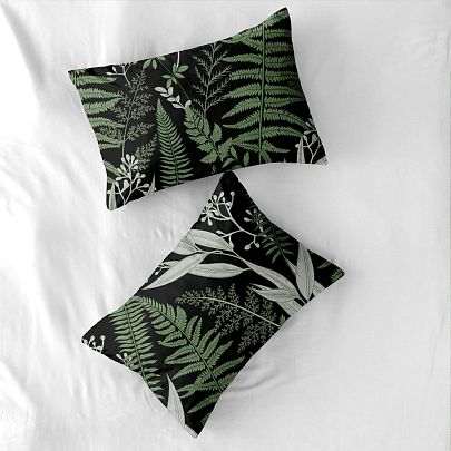 Комплект наволочек Унисон Ночной папоротник