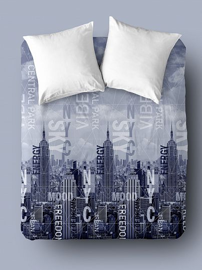Простыня на резинке Унисон Dream City Простыня на резинке Унисон Dream City