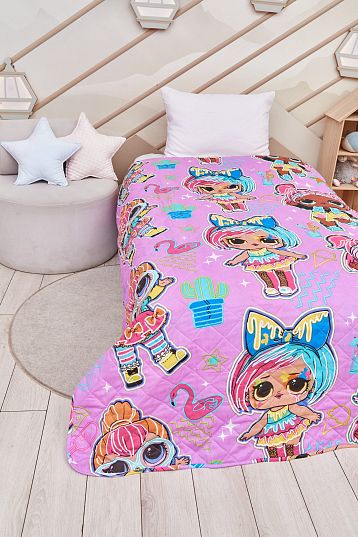 Покрывало стеганое "L.O.L. Surprise" Neon, Непоседа Покрывало стеганое "L.O.L. Surprise" Neon, Непоседа