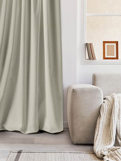 Штора Унисон Basic бежевый