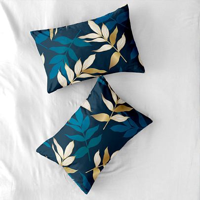 Комплект наволочек Флоранс Золотые листья