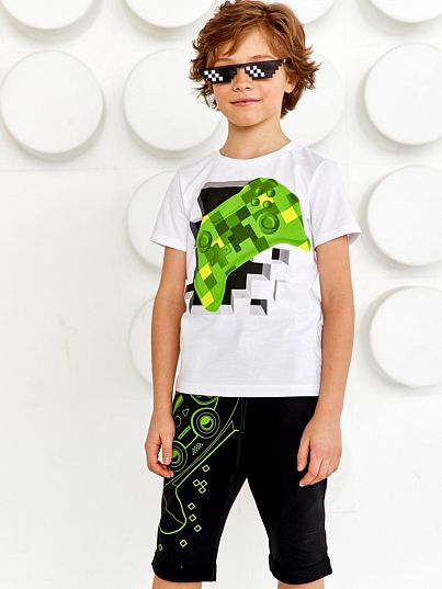 Шорты "GAME BOY", черный, Juno