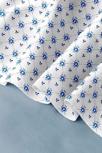 Простыня Унисон Гжель