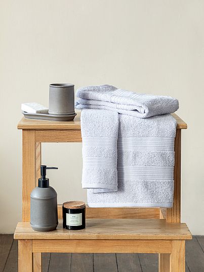 Полотенце "Raffle", жемчужно-серый, Унисон