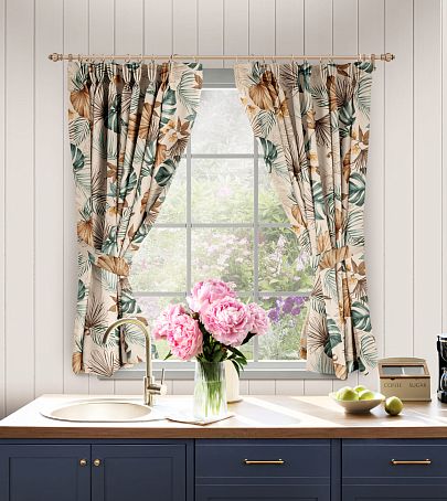 Комплект штор Mia Cara Тропическая пальма
