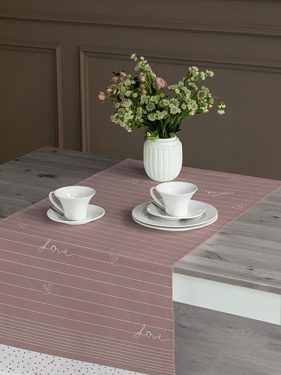 Скатерть-дорожка Унисон Love