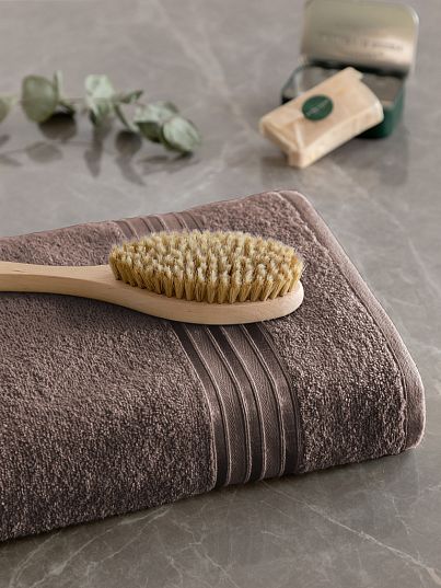 Полотенце махровое "Элегант", мокко, Унисон