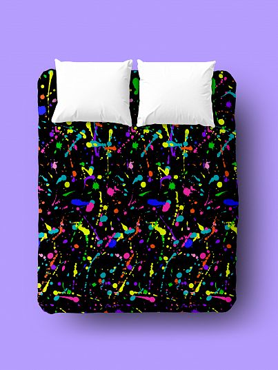 Простыня Paint black, Crazy Getup