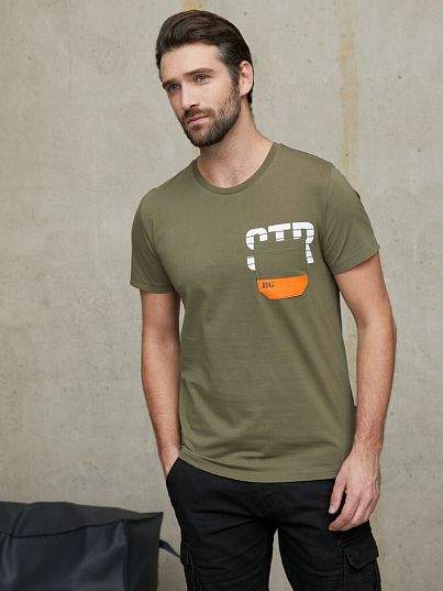 Футболка Safari темно-оливковый, BeGood