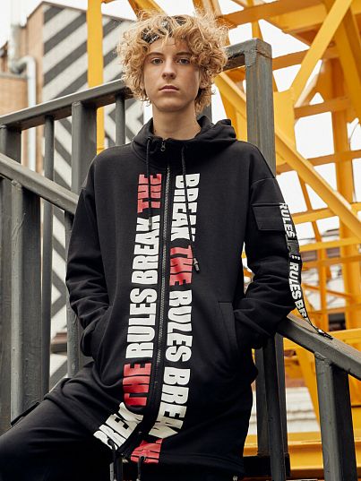 Худи / толстовка Break the Rules, Juno