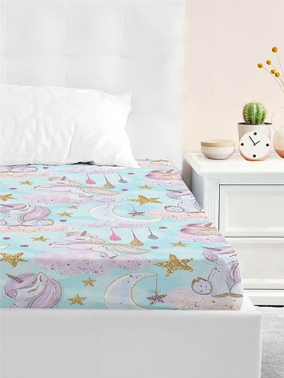 Простыня Сказочные единороги, Juno