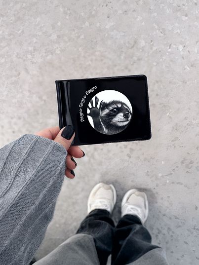 Обложка на студенческий билет Crazy Getup Енот