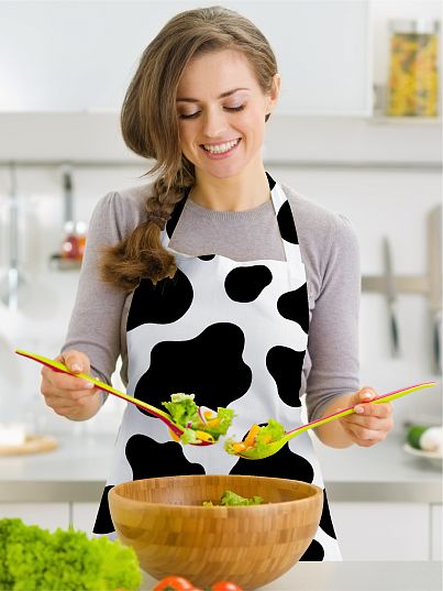 Фартук с карманом "Cow", Crazy Getup