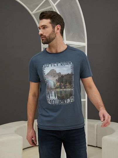 Футболка "Camping", графит, BeGood