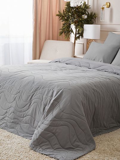 Покрывало Унисон Серый