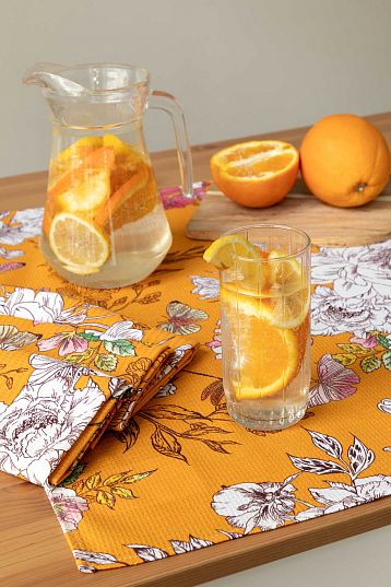 Комплект вафельных полотенец "Arancia di Capri", Унисон