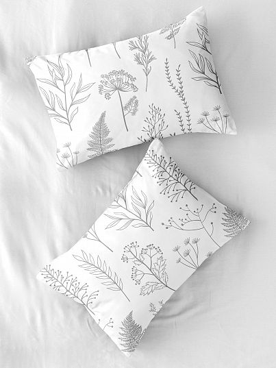 Комплект наволочек Унисон Botanical garden Комплект наволочек Унисон Botanical garden