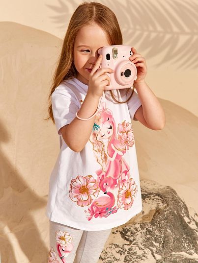 Футболка "SUN AND FUN", белый, Juno