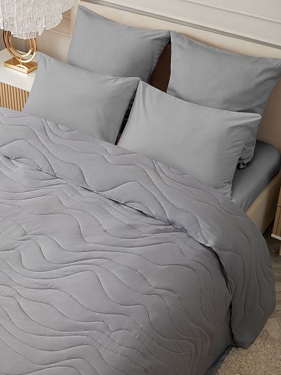 Покрывало Унисон Серый свет