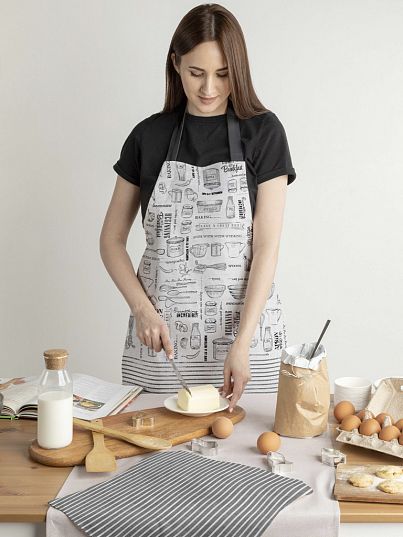 Фартук рогожка "Loft Café", Унисон
