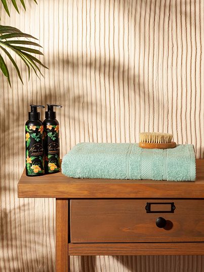 Полотенце махровое "Барбара", мятный, Mia Cara