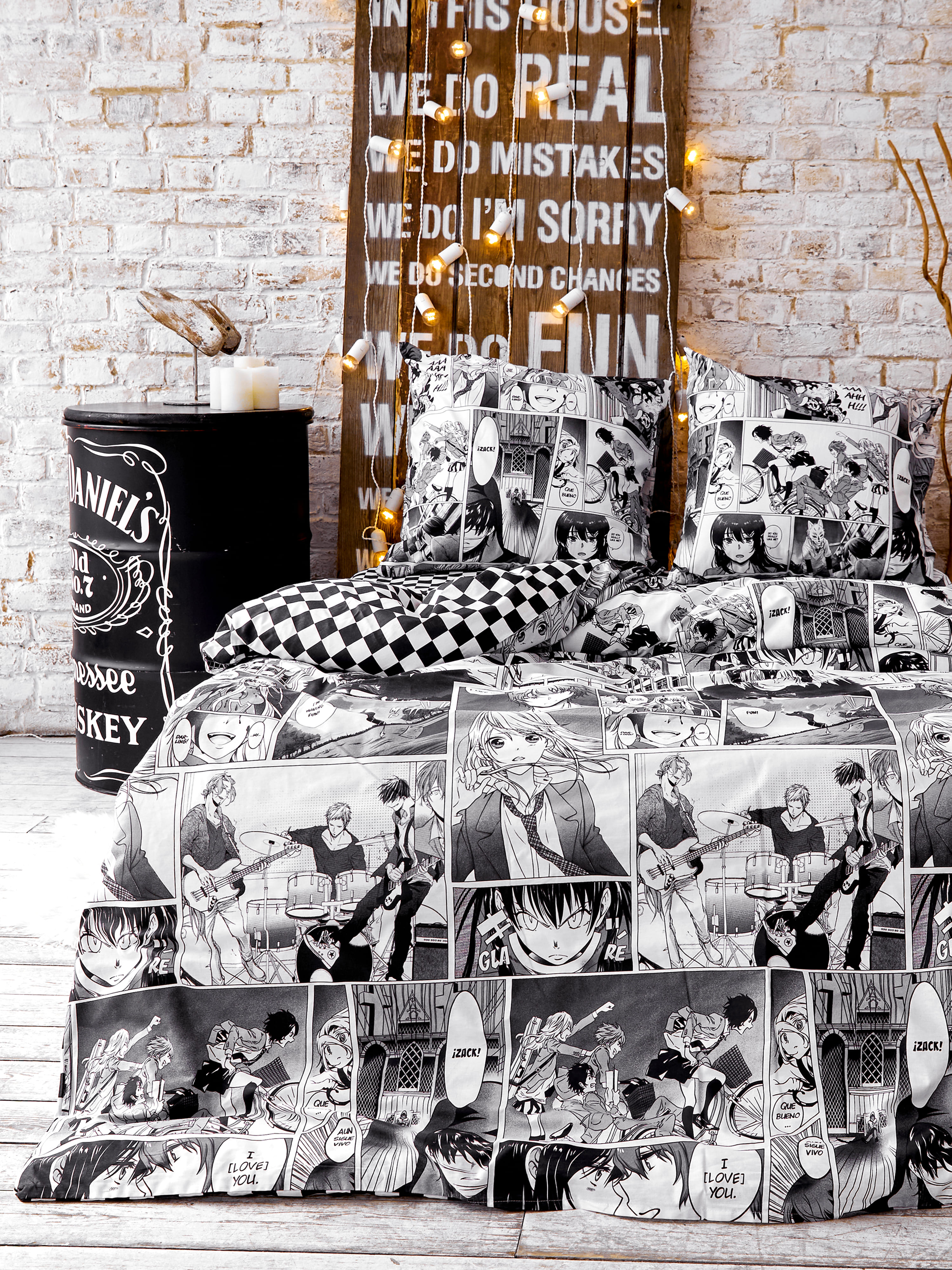 Постельное белье для подростков "Anime manga", Crazy Getup