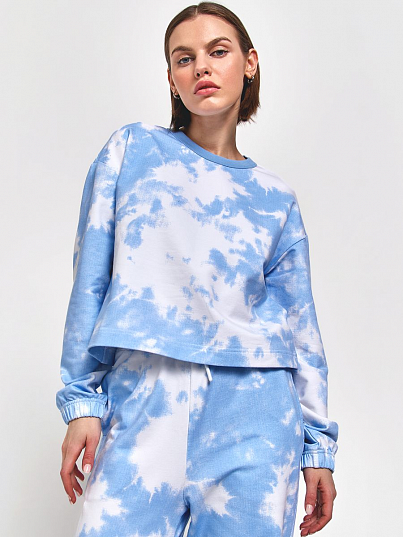 Укороченный свитшот Crazy Getup