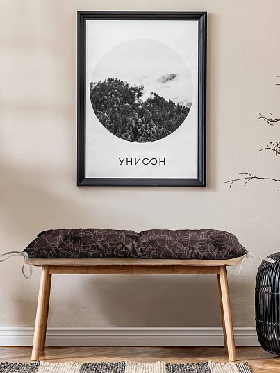 Подушка на скамью Унисон Moloko