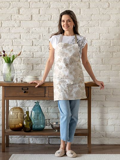 Фартук Унисон Beige jacquard