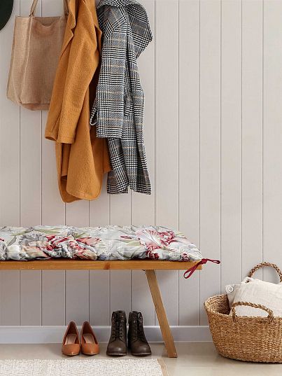 Подушка на скамью "Душистый пион", Mia Cara