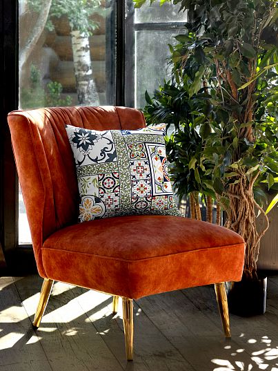 Подушка декоративная "Азулежу", Mia Cara