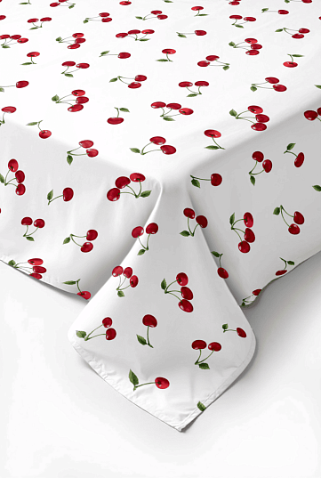 Простыня Унисон Вишневый поцелуй