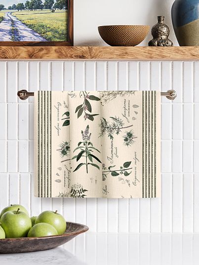 Комплект полотенец Унисон Ботаника