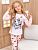 Пижама Sleepwear Girls Розовый Кошка с бантом, Juno 2