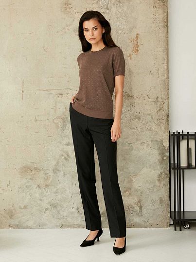 Джемпер женский Golden Harvest шоколадный, BeGood