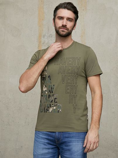 Футболка Safari темно-оливковый, BeGood