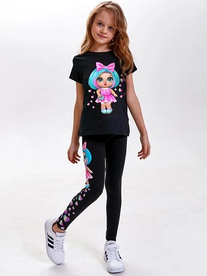 девочки в леггинсах